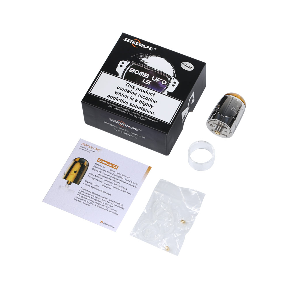 SerisVape Bomb UFO V1.5 RDTA Tank Atomizer