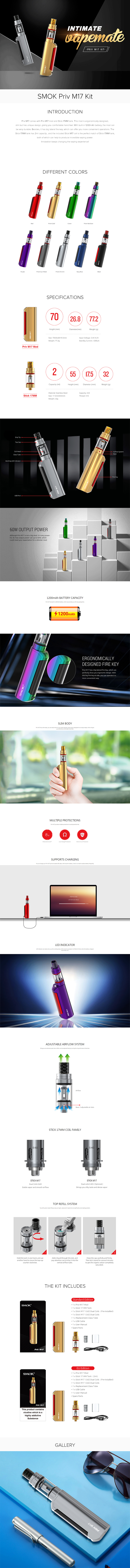 SMOK Priv M17 Kit