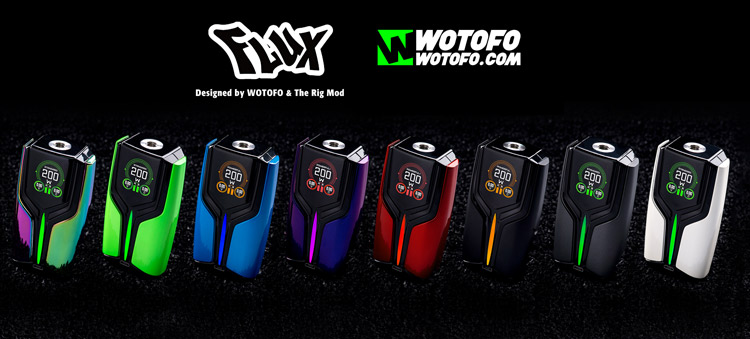 Wotofo Flux 200W Box Mod Elegomall