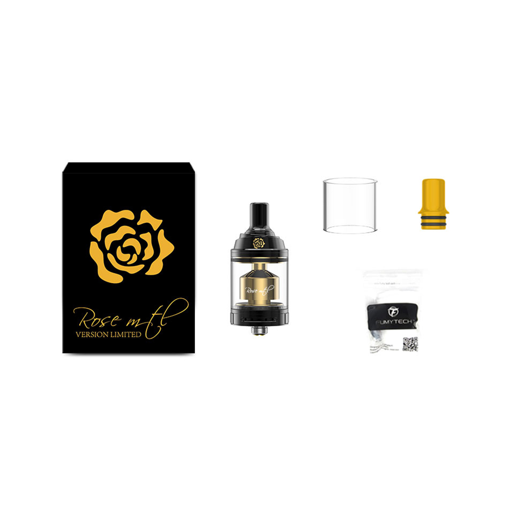 Fumytech Rose MTL RTA Atomizer Gold Edition