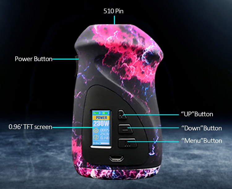 Hugo Vapor Orbiter Mod Elegomall