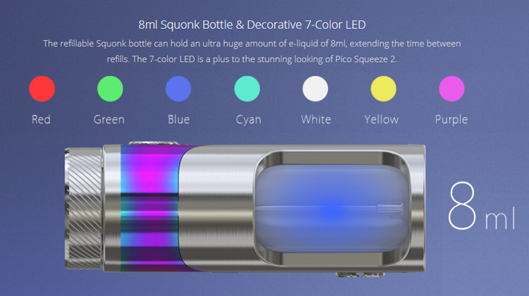 Eleaf Pico Squeeze 2 Squonk Mod Elegomall