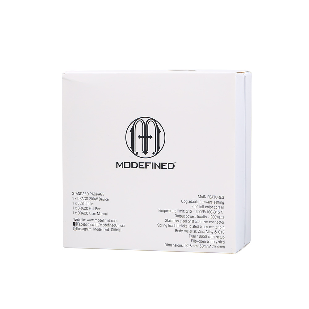 ModeFined Draco 200 Box Mod