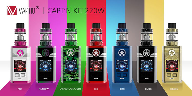 VAPTIO CAPT'N KIT 220W elegomall
