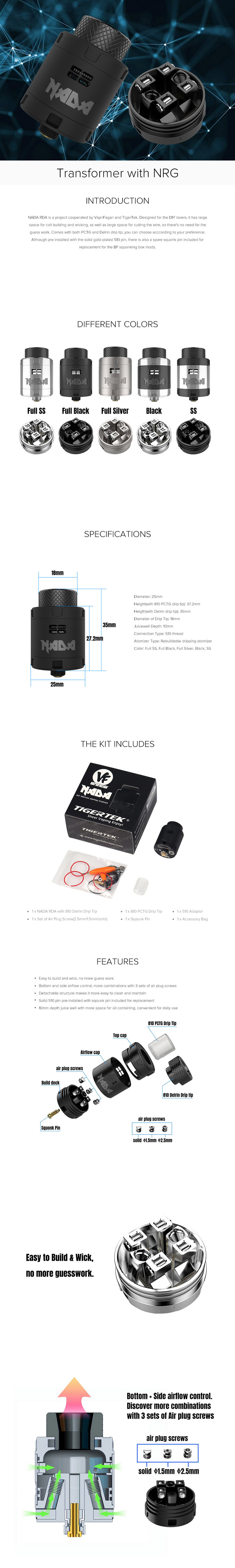 Tigertek NADA RDA Tigertek NADA RDA