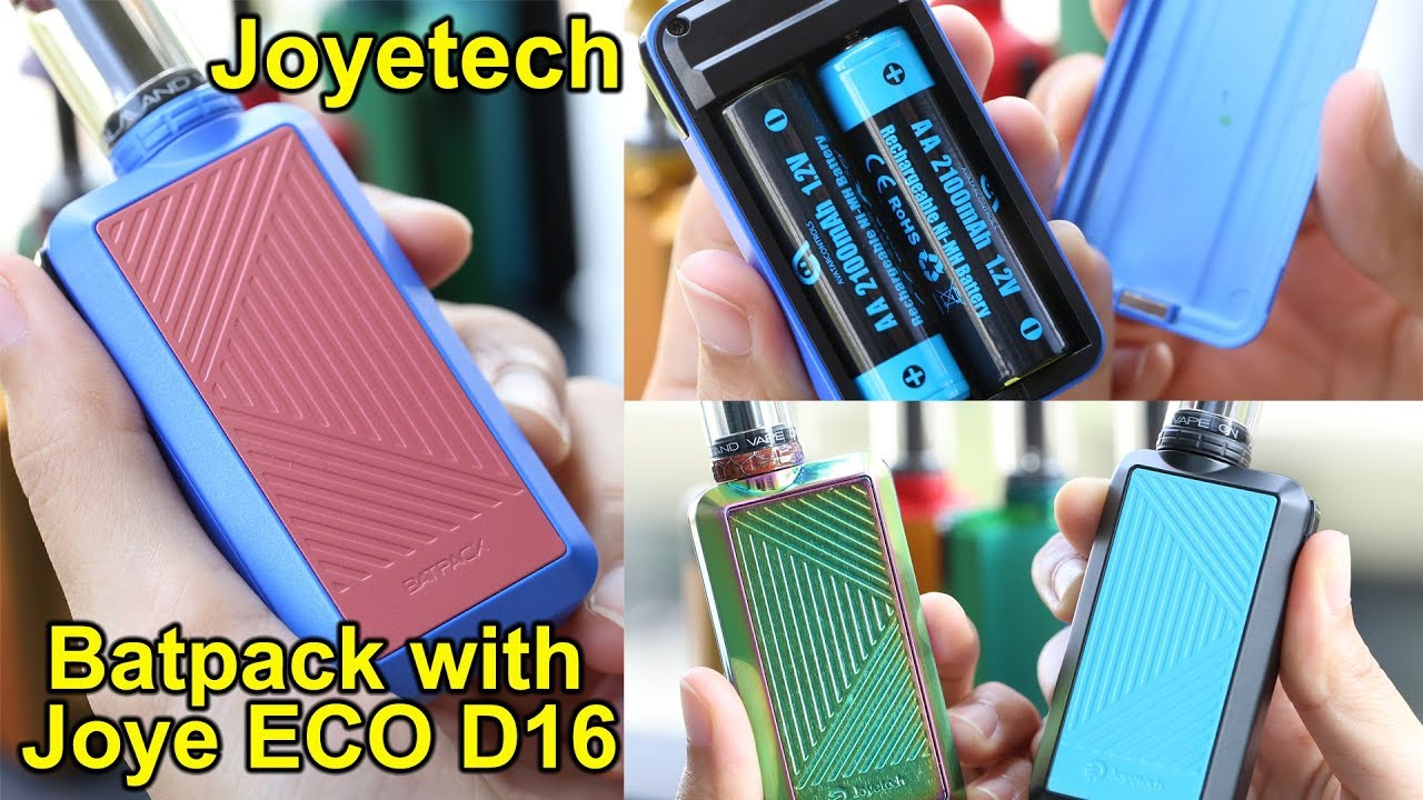 Joyetech Batpack with Joye ECO D16 Full Kit - Elegomall