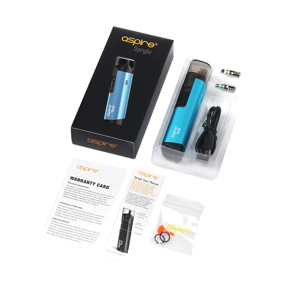 Aspire Spryte AIO Starter Kit - 650mah & 3.5/2.0ml