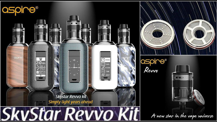 Aspire SkyStar Revvo 210W Box Kit Elegomall