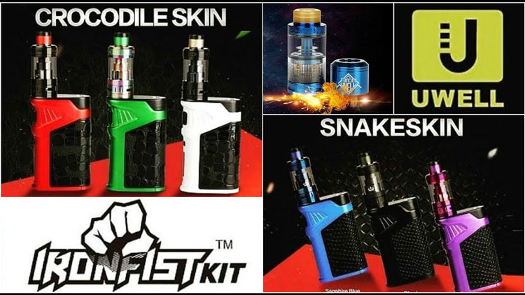 Uwell Ironfist 200W TC Box Kit Elegomall