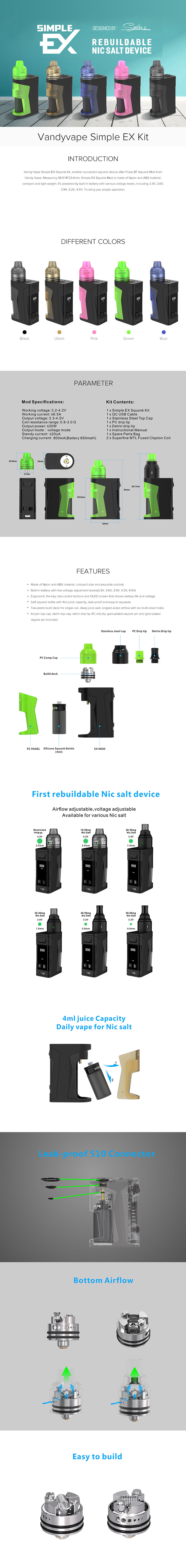 Vandyvape Simple EX Kit