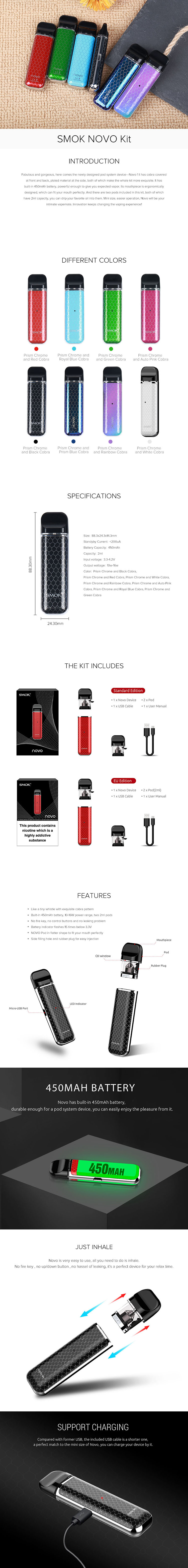 SMOK NOVO POD KIT SMOK NOVO POD KIT