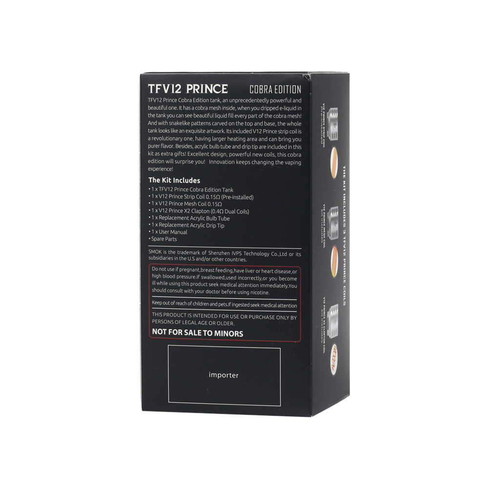 SMOK TFV12 Prince Tank Cobra Edition