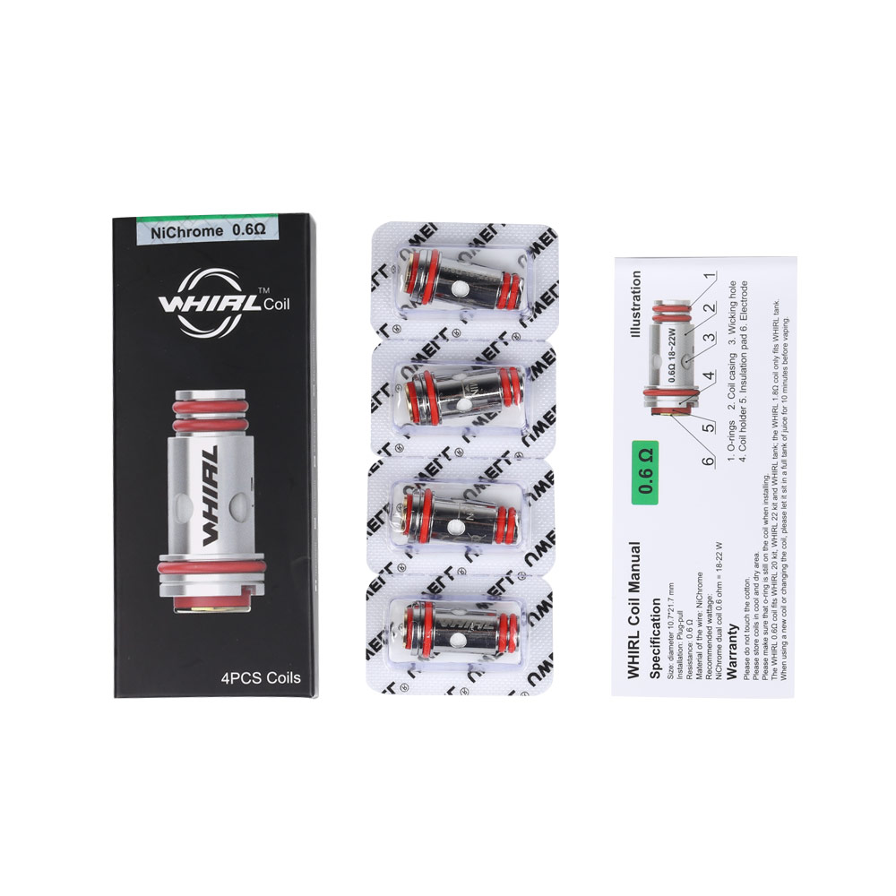 UWELL Whirl Replacement Coils 4pcs/pack