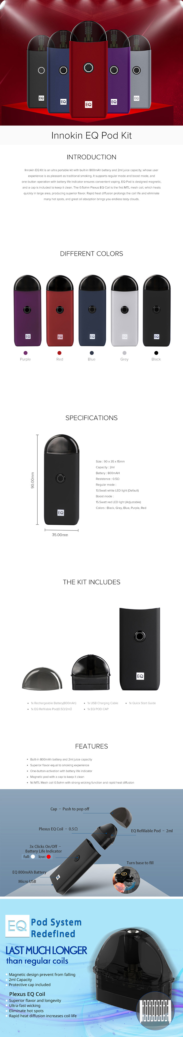 Innokin EQ Pod Kit