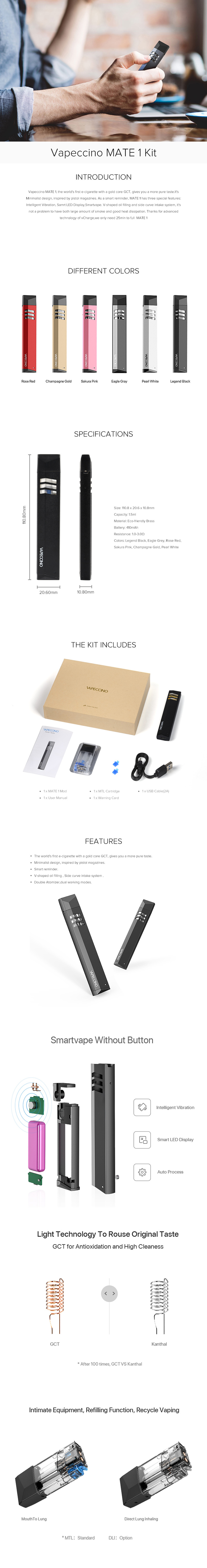 Vapeccino MATE 1 Kit