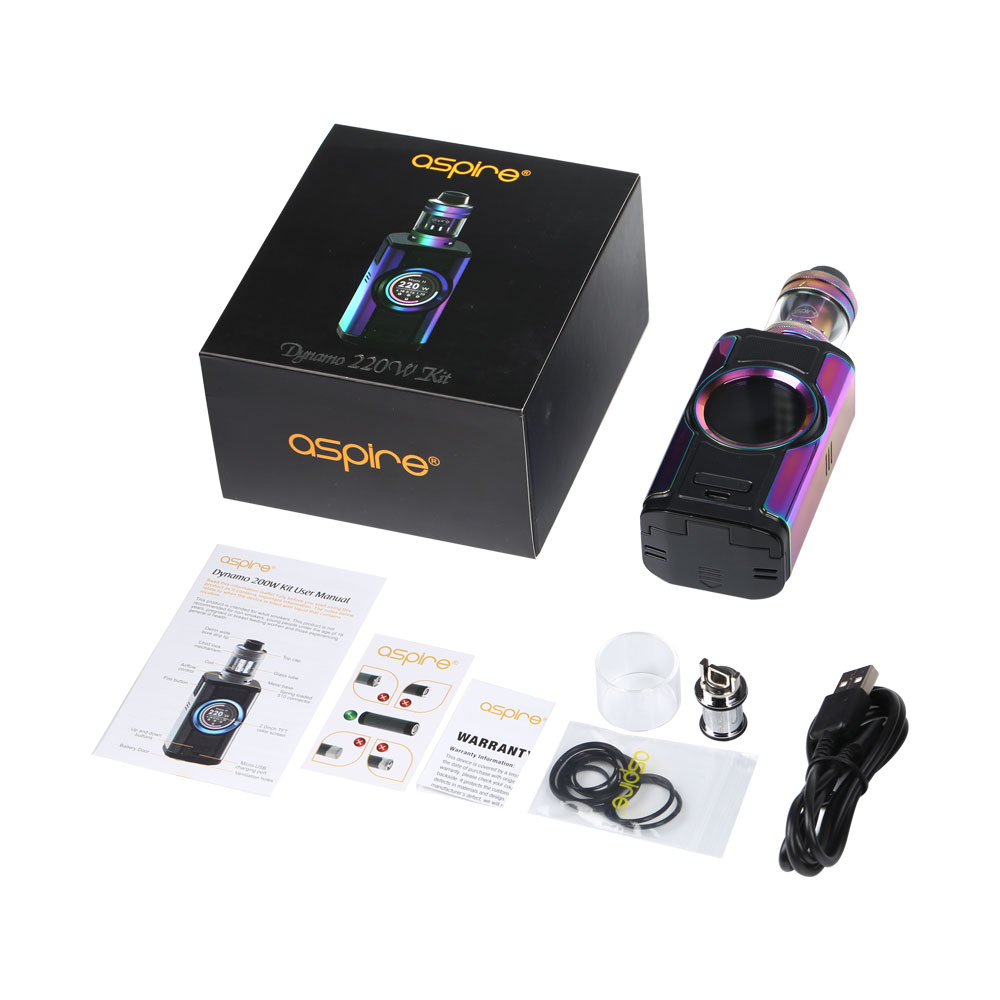 Aspire Dynamo 220W Kit with Nepho Tank