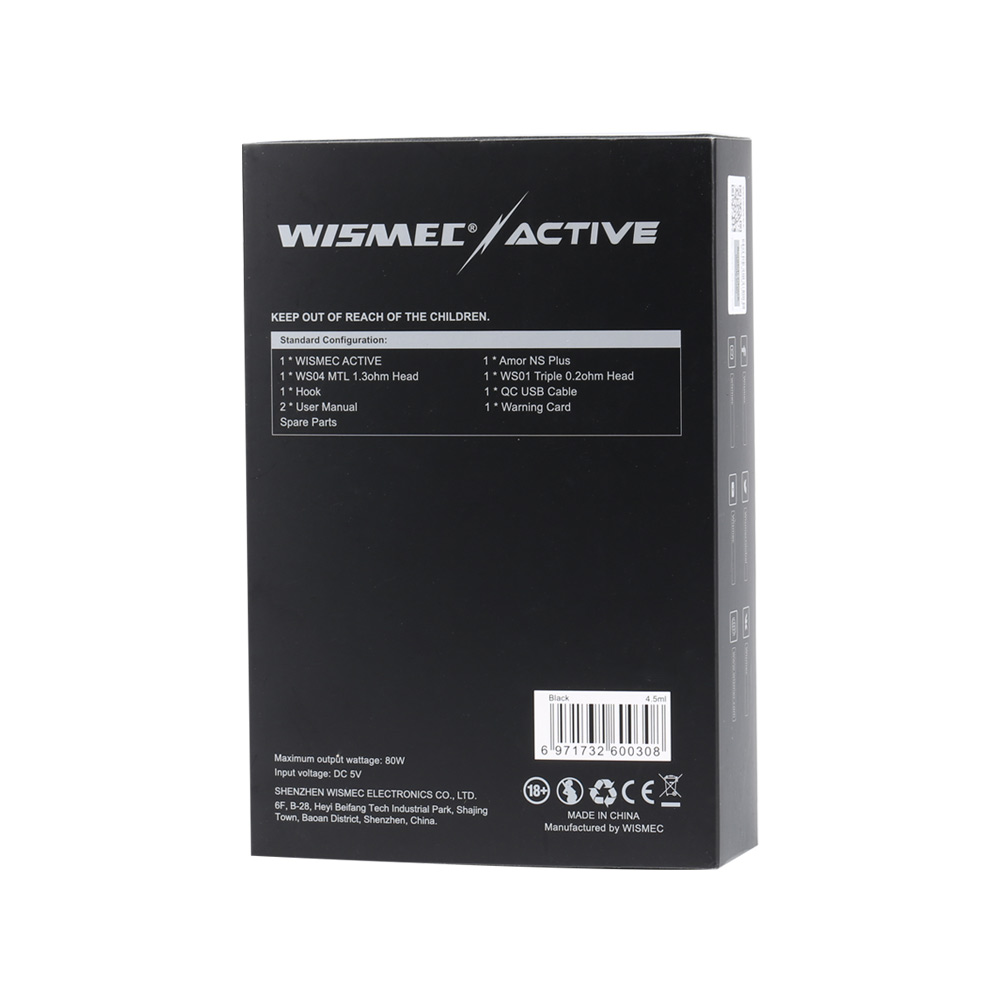 Wismec Active Bluetooth Music Kit 2100mAh