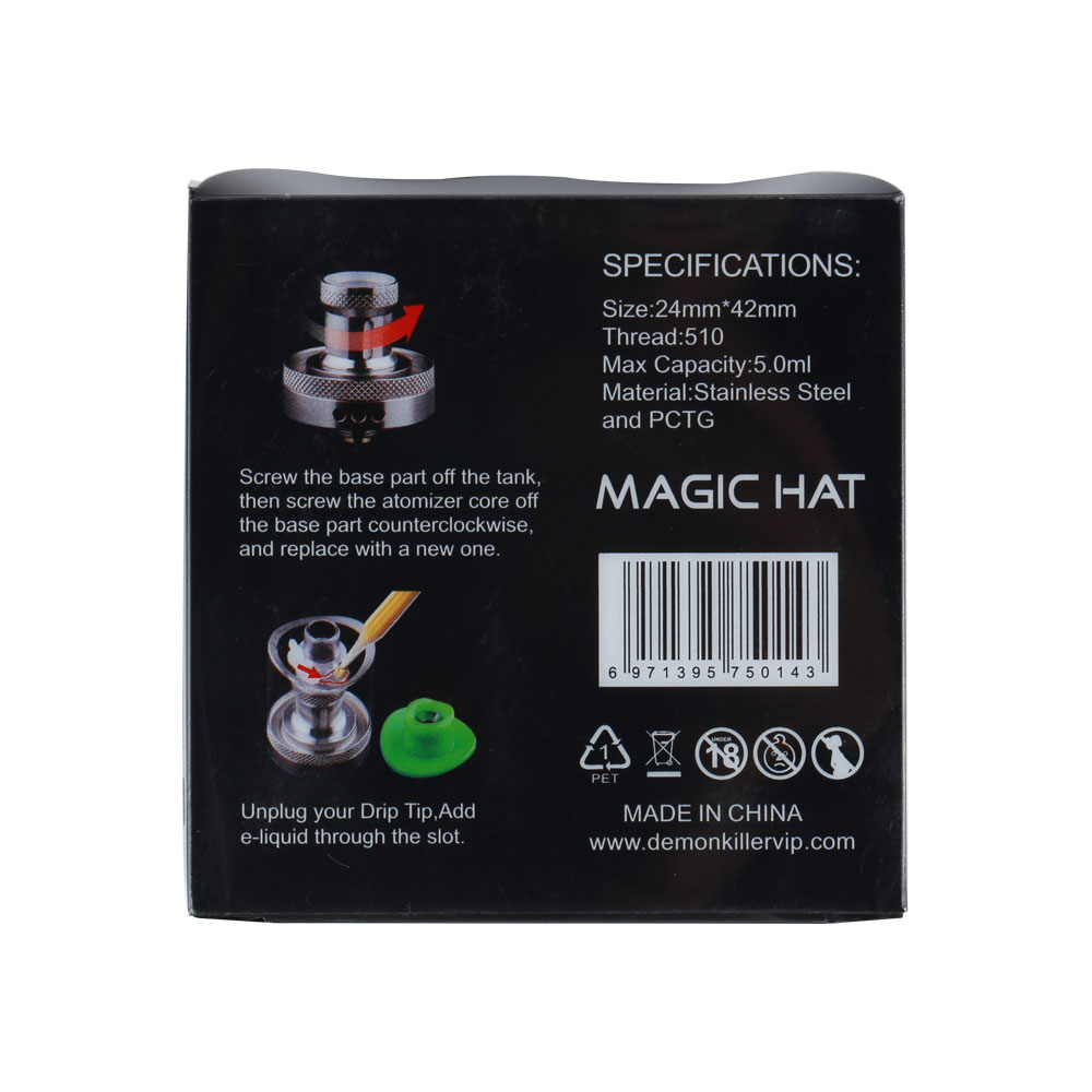 Demon Killer Magic Hat Sub Ohm Tank