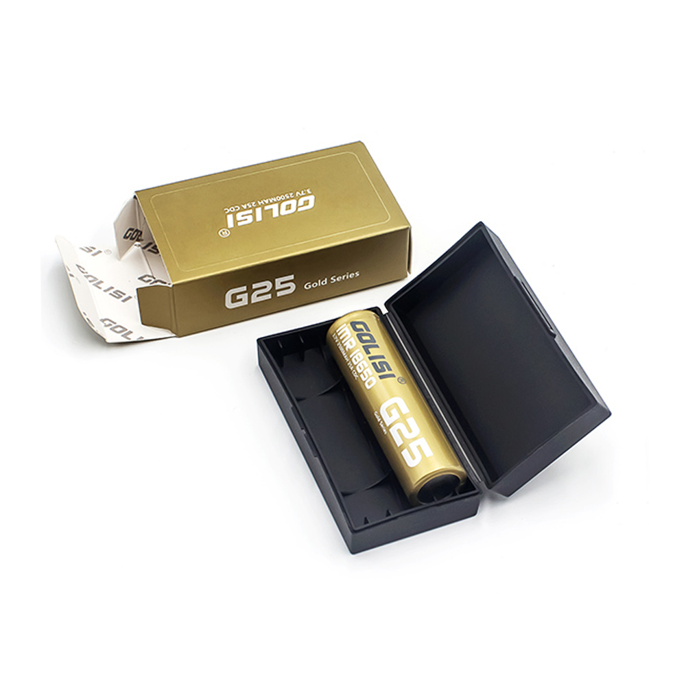 Golisi G25 IMR 18650 Rechargeable Li-ion Battery 2500mAh 20A (1pc/pack)