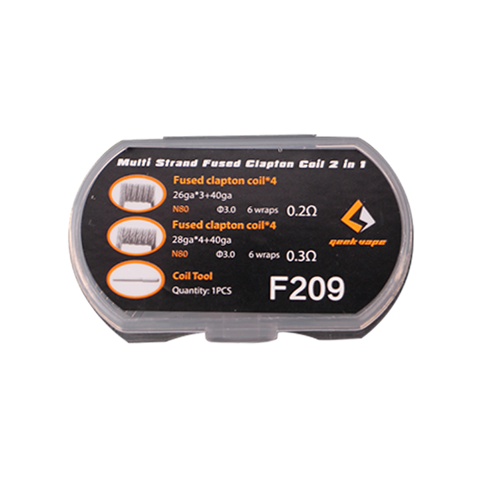 Geekvape Multi Strand Fused Clapton Coil 2 in 1 8pcs/pack