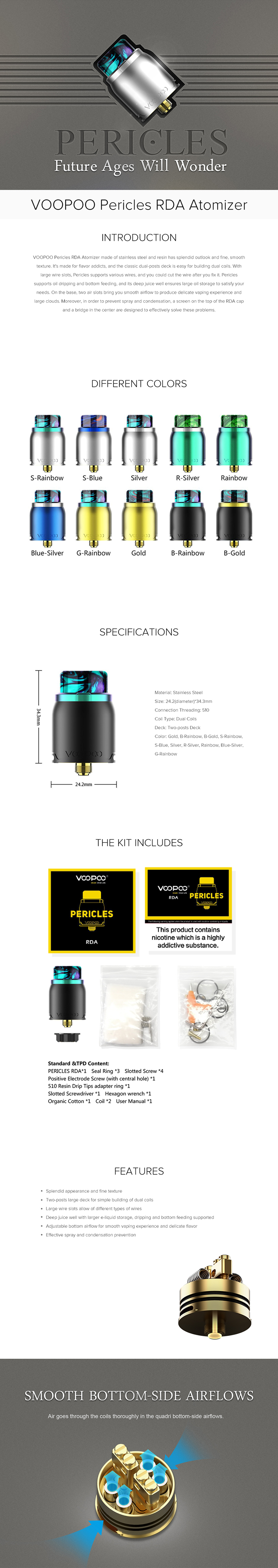 Voopoo Pericles RDA
