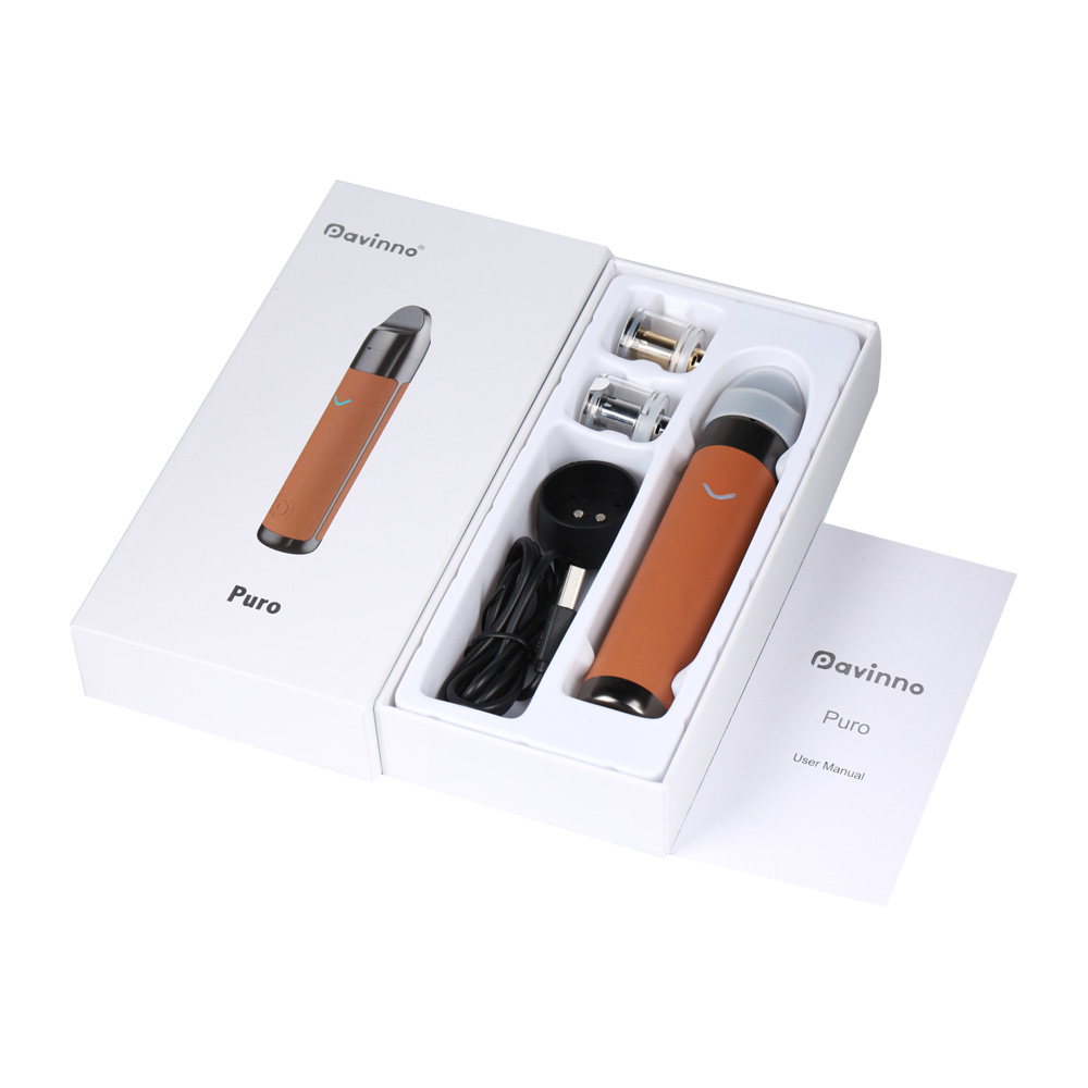 Pavinno Puro Bluetooth APP Control Smart Vaping Pod Kit 1450mah & 2ml