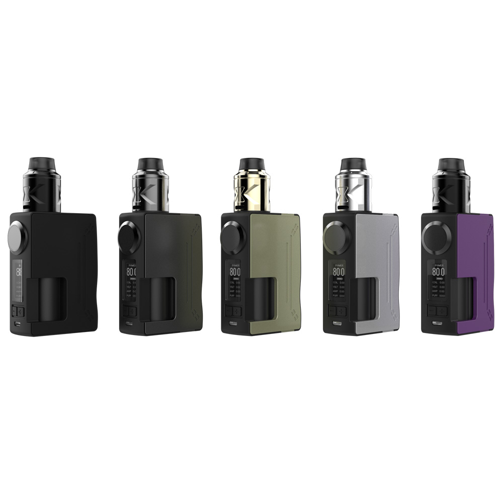 Hugsvape Surge Squonk 80W Kit with Piper RDA