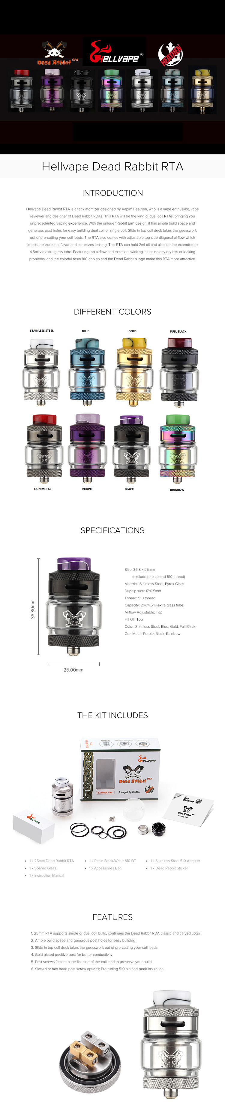 Hellvape Dead Rabbit RTA