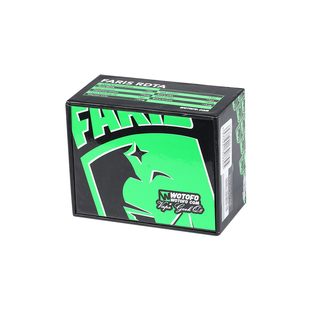 Wotofo Faris RDTA Atomizer 3ml