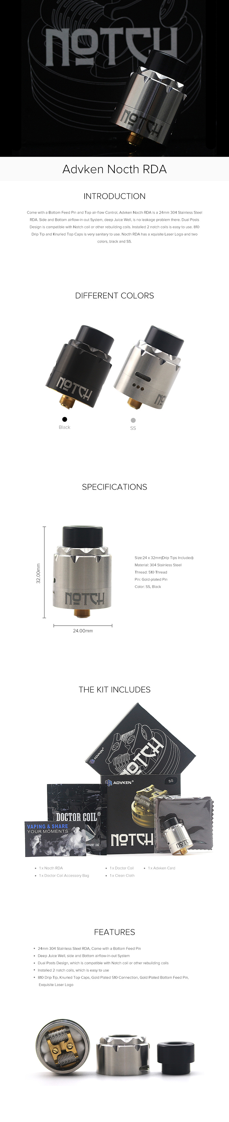 Advken Notch RDA Advken Notch RDA