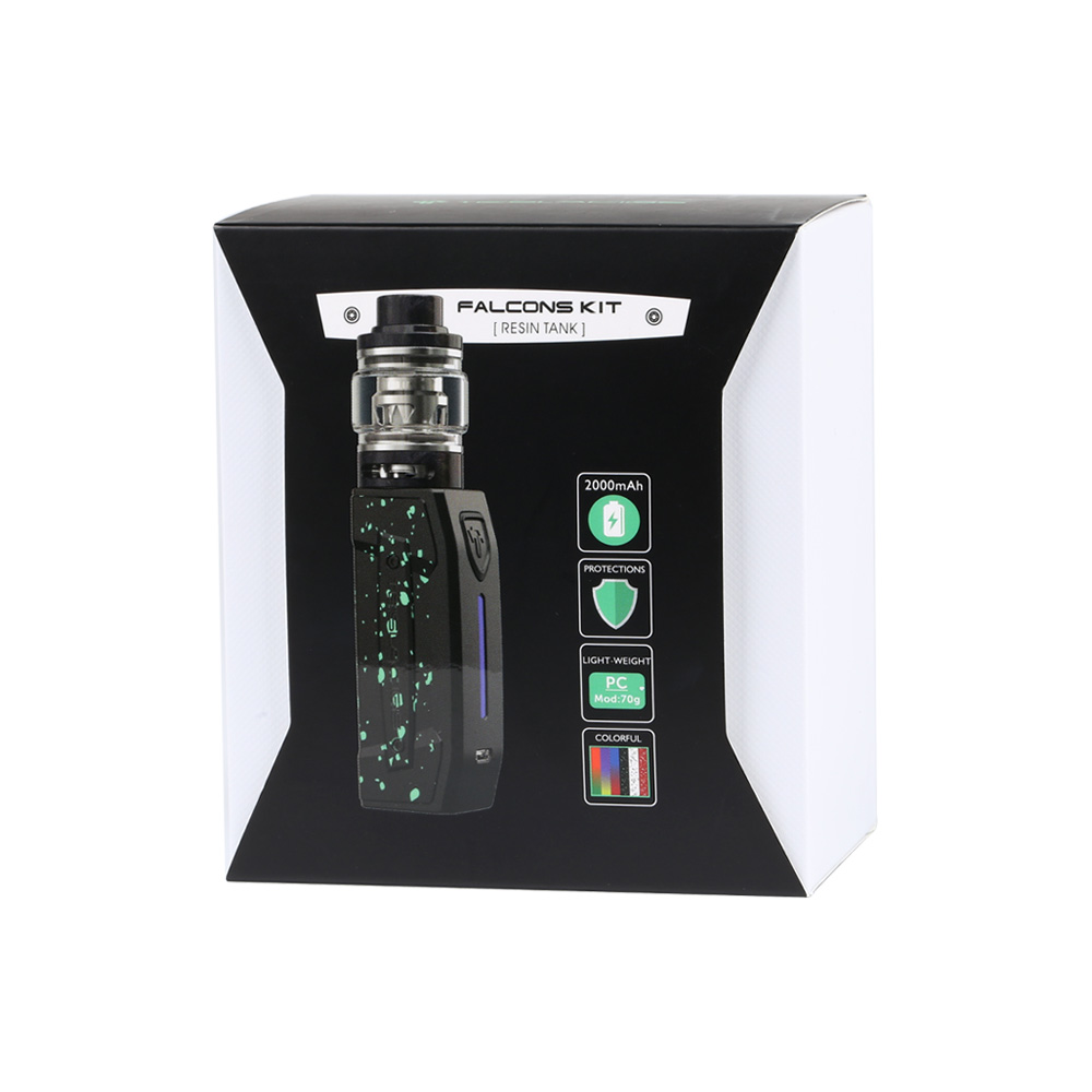 Teslacigs Falcons Starter Kit with Resin Tank 2000mAh