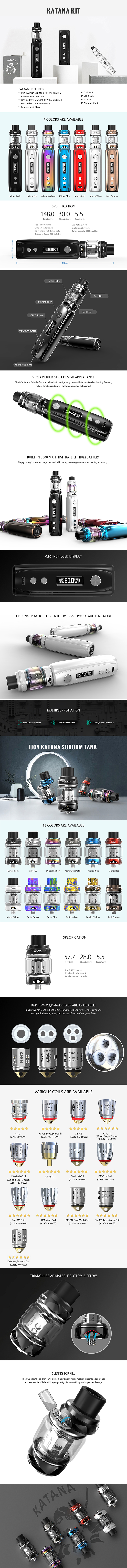 IJOY Katana Kit