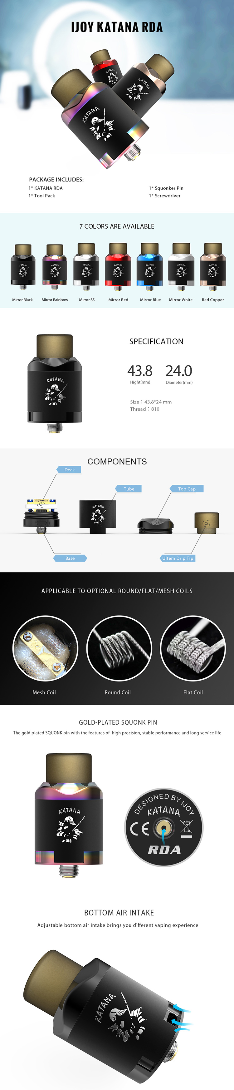 IJOY Katana RDA IJOY Katana RDA