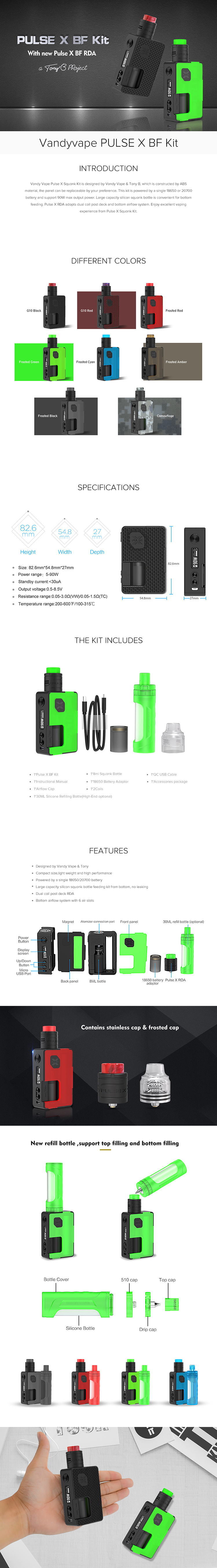 Vandy Vape Pulse X BF Kit