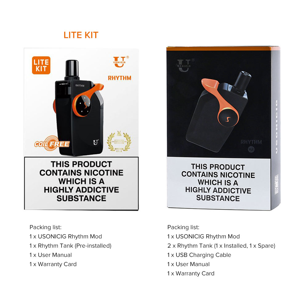 USONICIG Rhythm UltraSonic Vape Kit Lite Edition