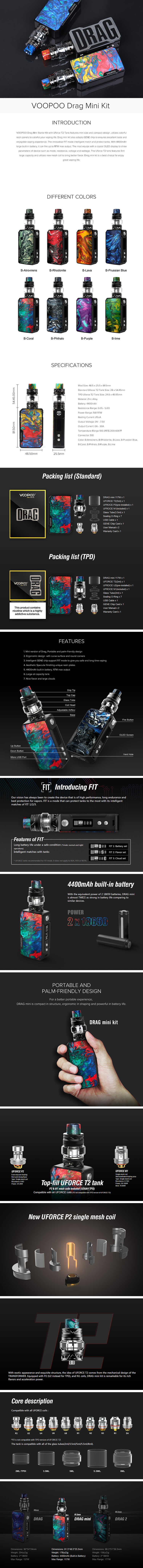 Voopoo Drag Mini Kit