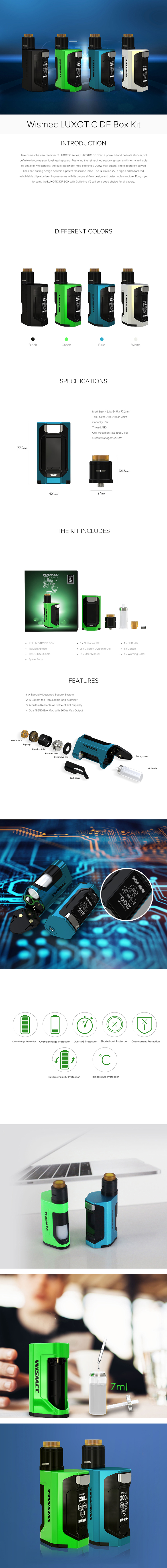 Wismec Luxotic DF 200W Kit