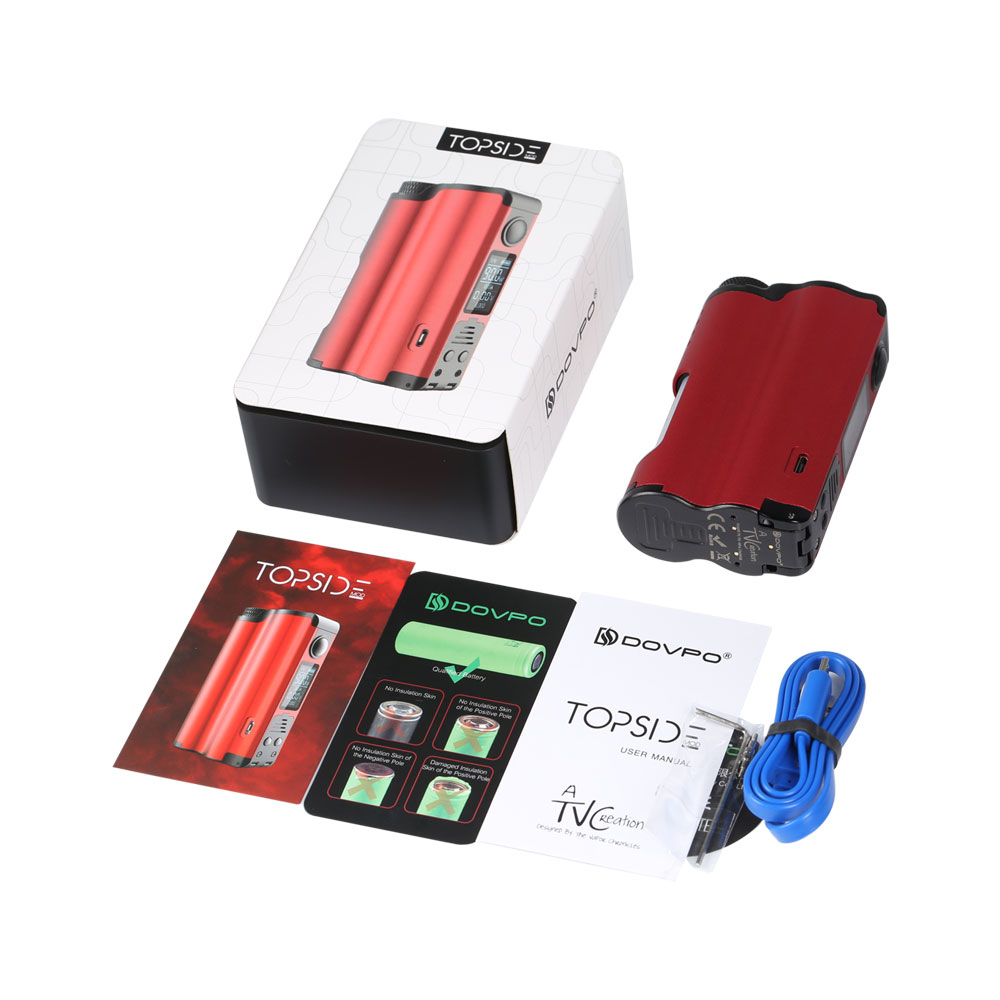 Dovpo Topside 90W Top Fill Squonk Mod 10ml