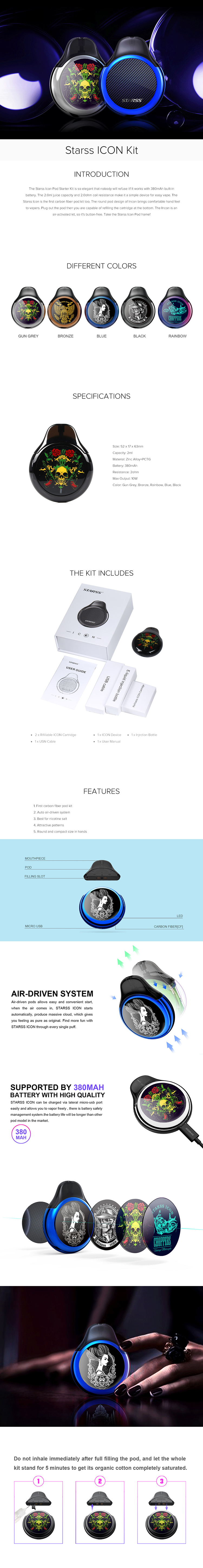 Starss ICON Pod Kit