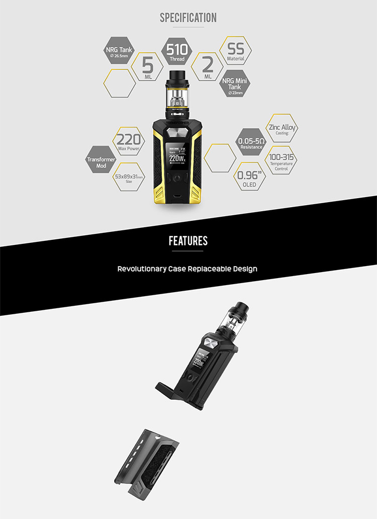 Vaporesso Switcher 220W Kit Vaporesso Switcher 220W Kit