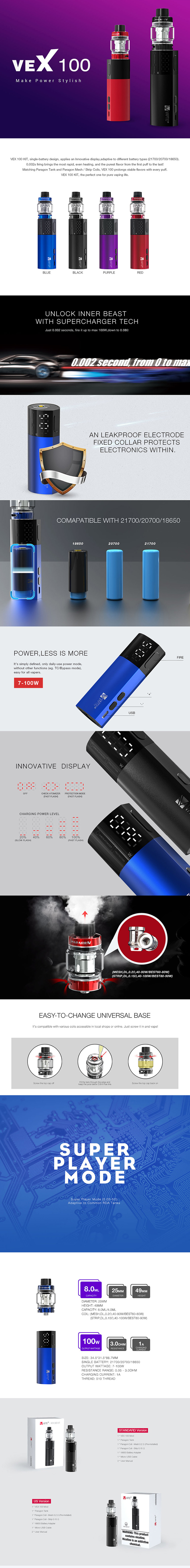 Vaptio VEX 100 Kit