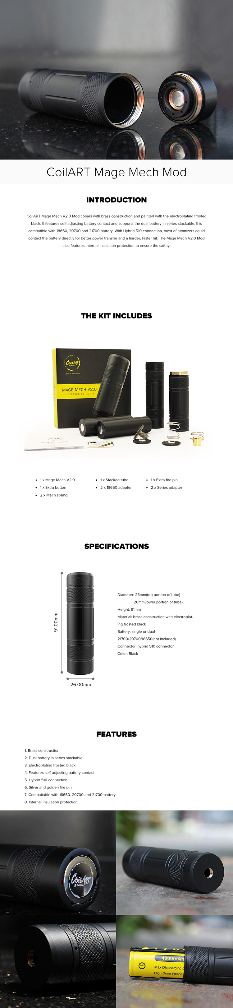 CoilART Mage Mech V2.0 Mod