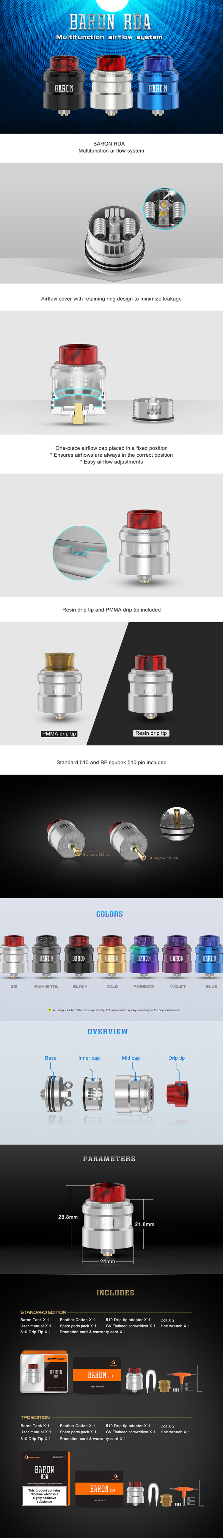 Geekvape Baron RDA Geekvape Baron RDA