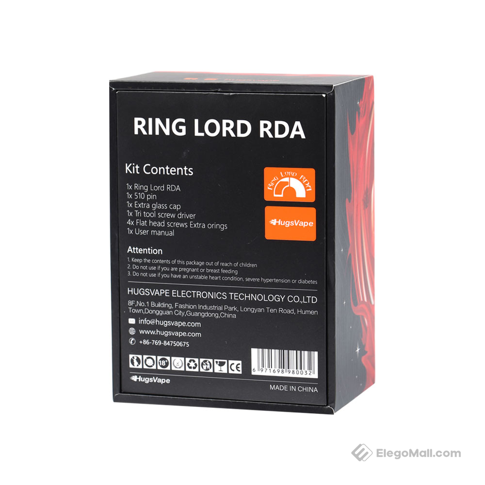 Hugsvape Ring Lord BF RDA