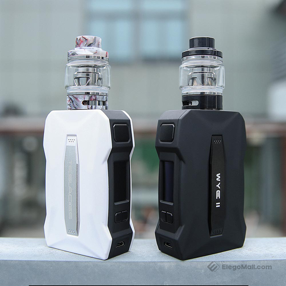 Teslacigs WYE II 215W TC Kit with Resin Tank