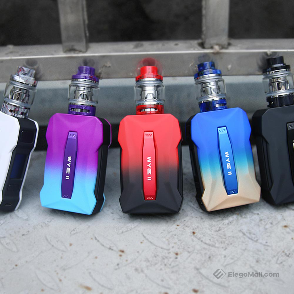 Teslacigs WYE II 215W TC Kit with Resin Tank