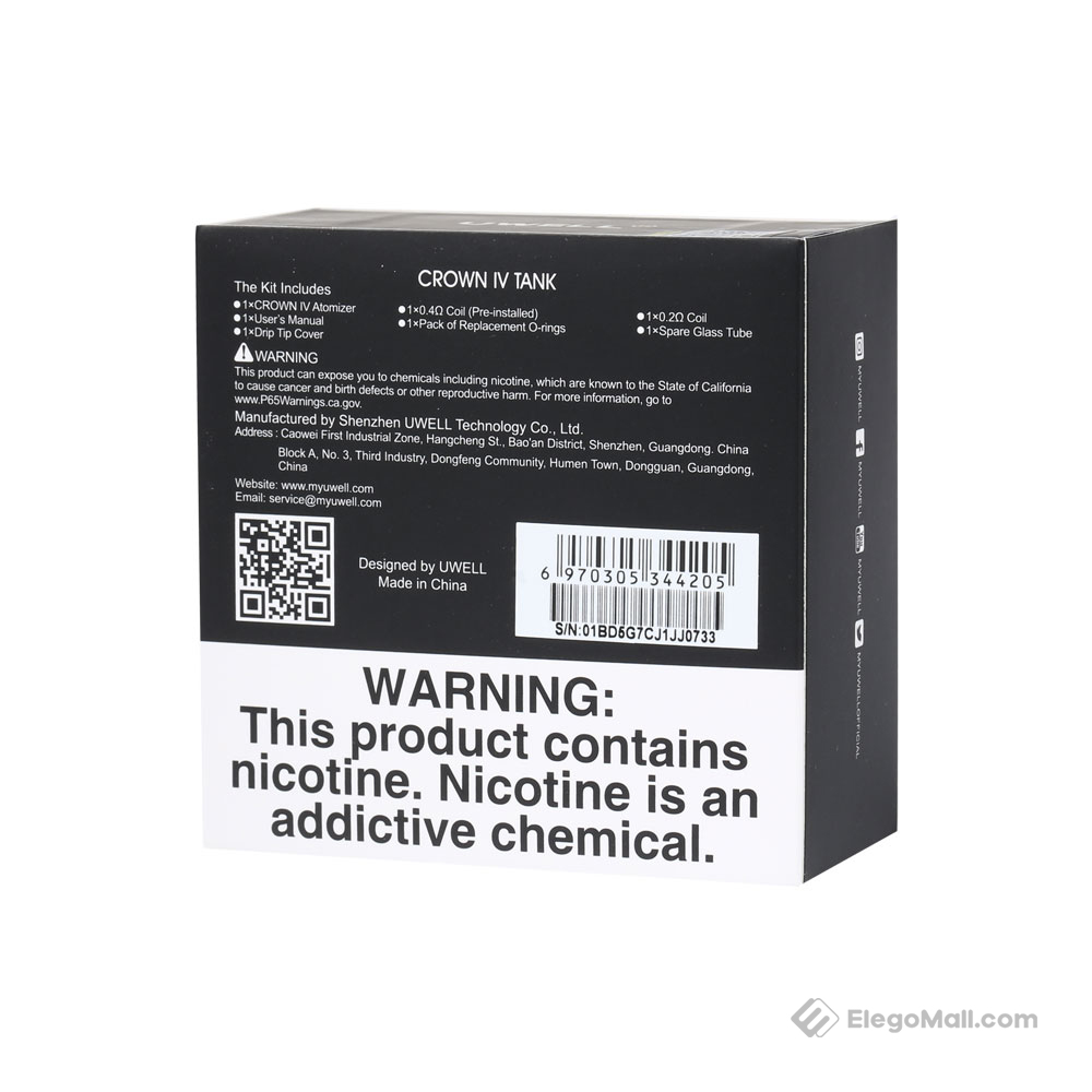 Uwell Crown 4 / IV Tank - 6ml/5ml