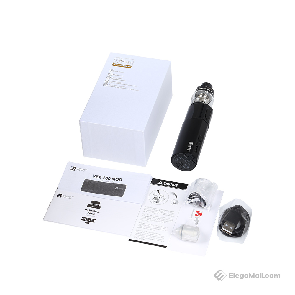 Vaptio VEX 100 Kit with Paragon Tank