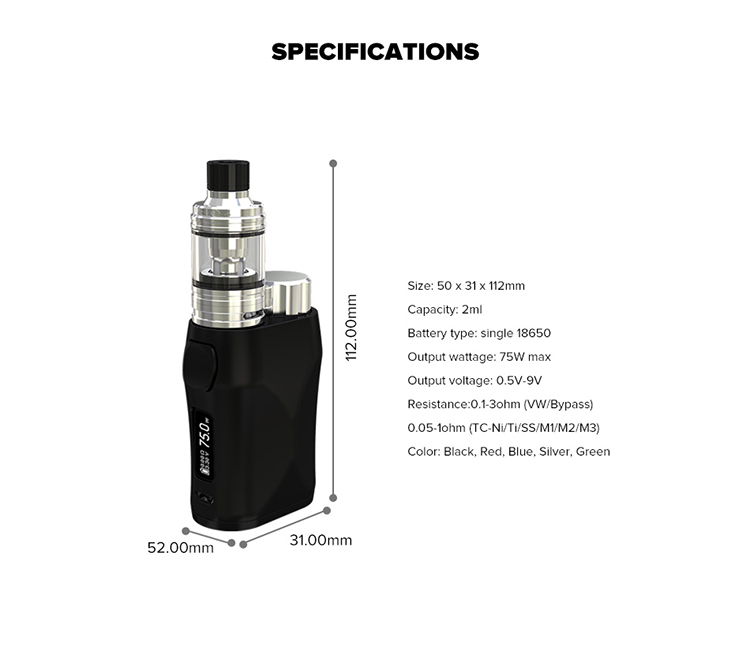 Eleaf iStick Pico X with Melo 4 Kit Eleaf iStick Pico X with Melo 4 Kit