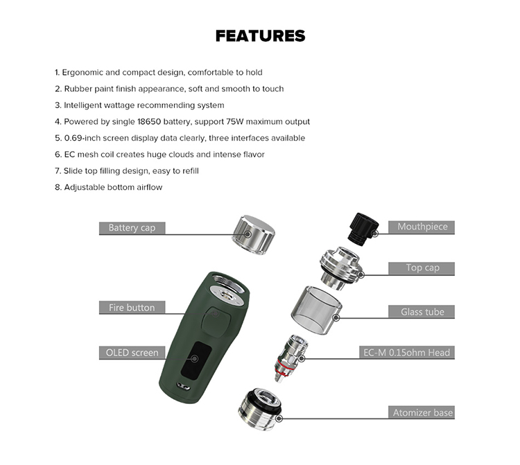 Eleaf iStick Pico X with Melo 4 Kit Eleaf iStick Pico X with Melo 4 Kit
